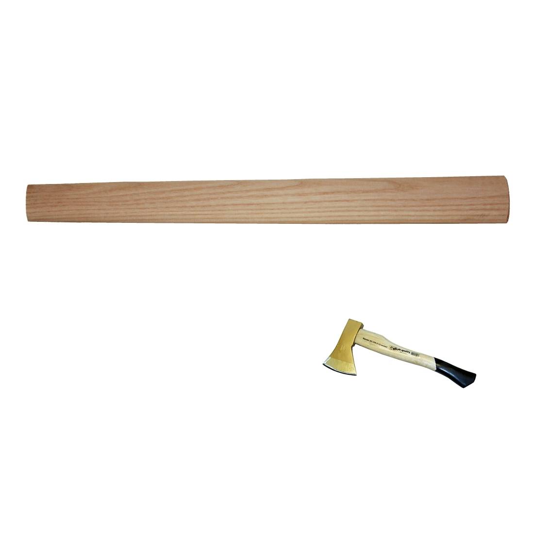 Beilstiele 350 - 400 mm Eschenholz, Kuhfußform