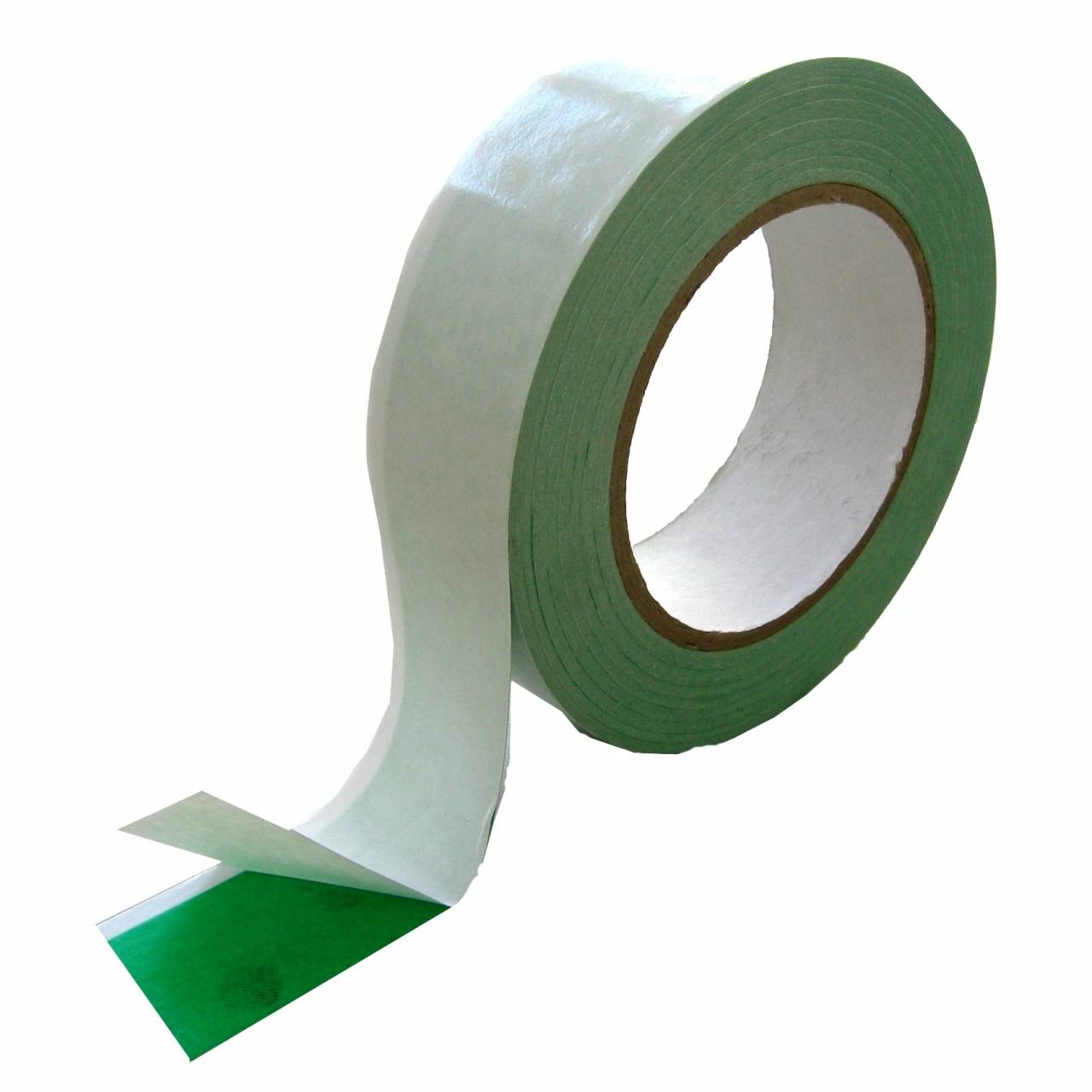 Double-Tape T022, grün-weiss 35 mm x 25 m / Rolle