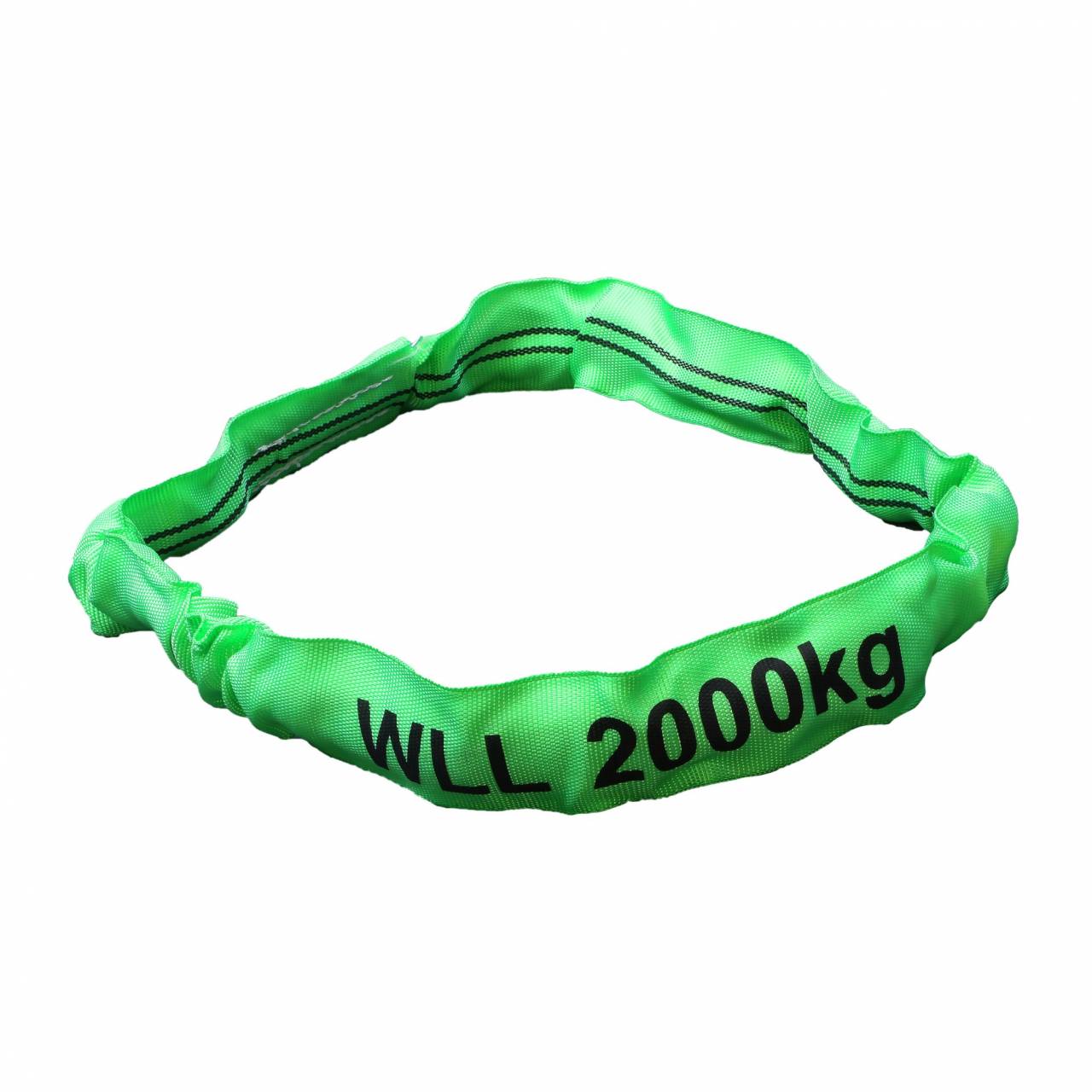Rundschlinge grün, Tragkraft 2000 kg, 6,0 m