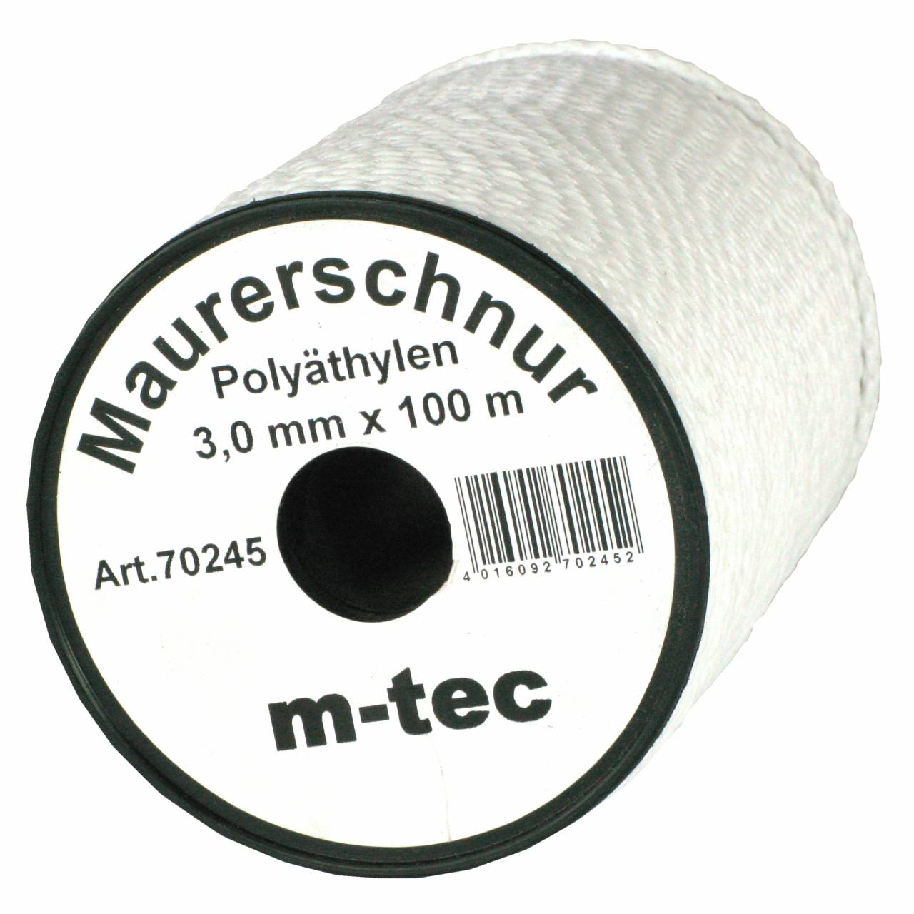 Lot-Maurerschnur 100 m x Ø 3,0 mm Weiss