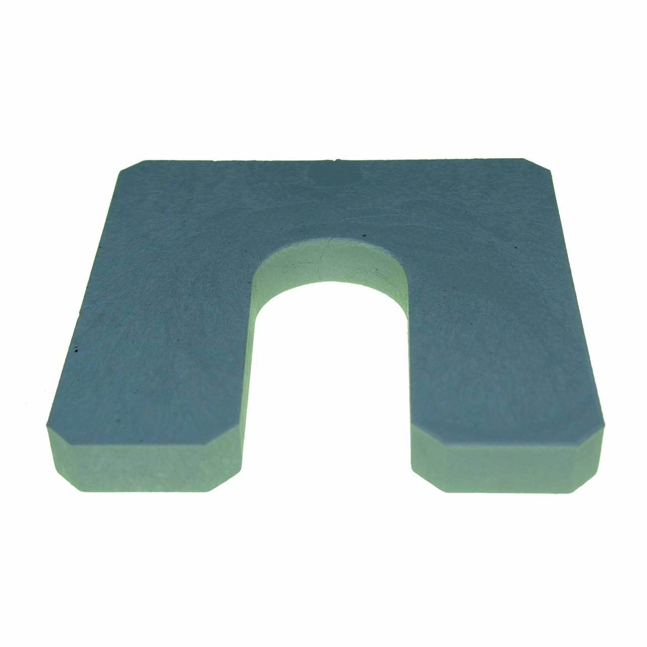 Montageplatten 70 x 70 x 8 mm, mit Schlitz / Sack a 300 Stück