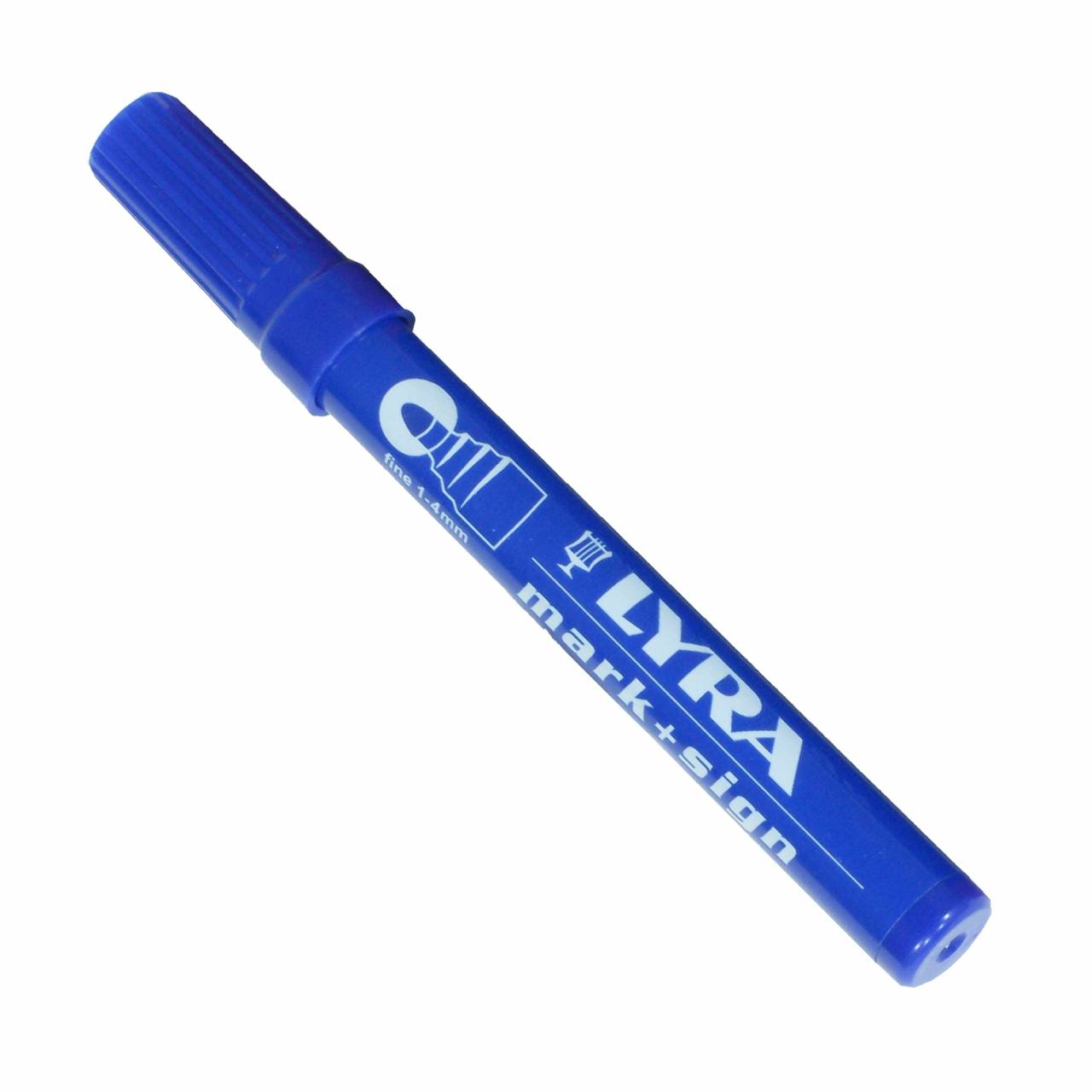 LYRA® Permanentmarker, Spitze 1-4 mm, blau