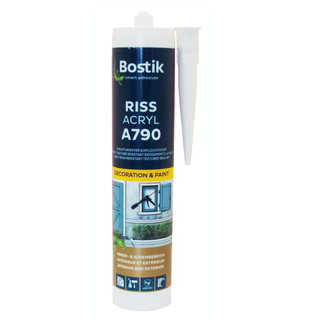 Putz-Acryl / Riss-Acryl 'Bostik®' A790, 300 ml, weiss