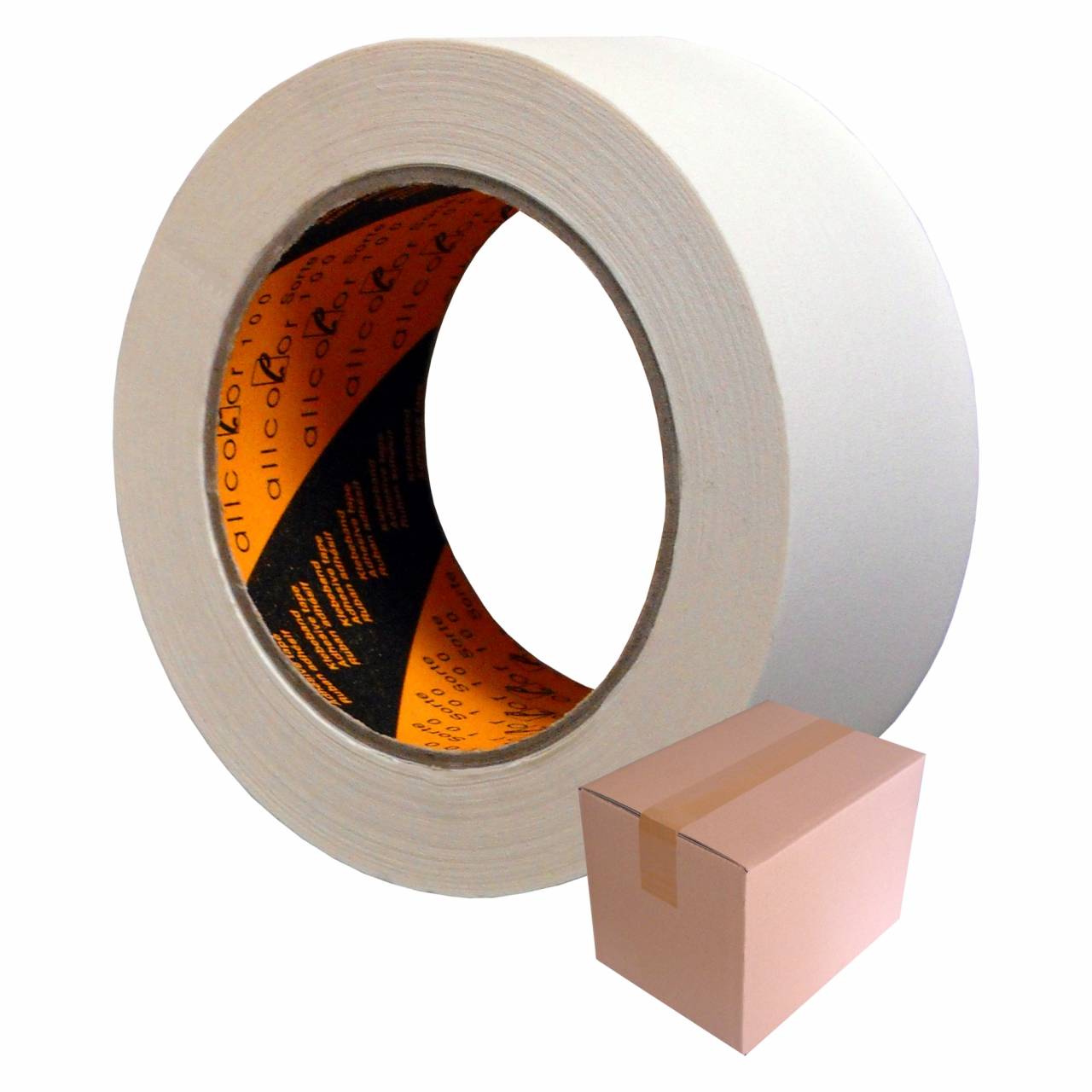 Feinkreppband T001, 38 mm x 50 m / Krt a 24 Rollen