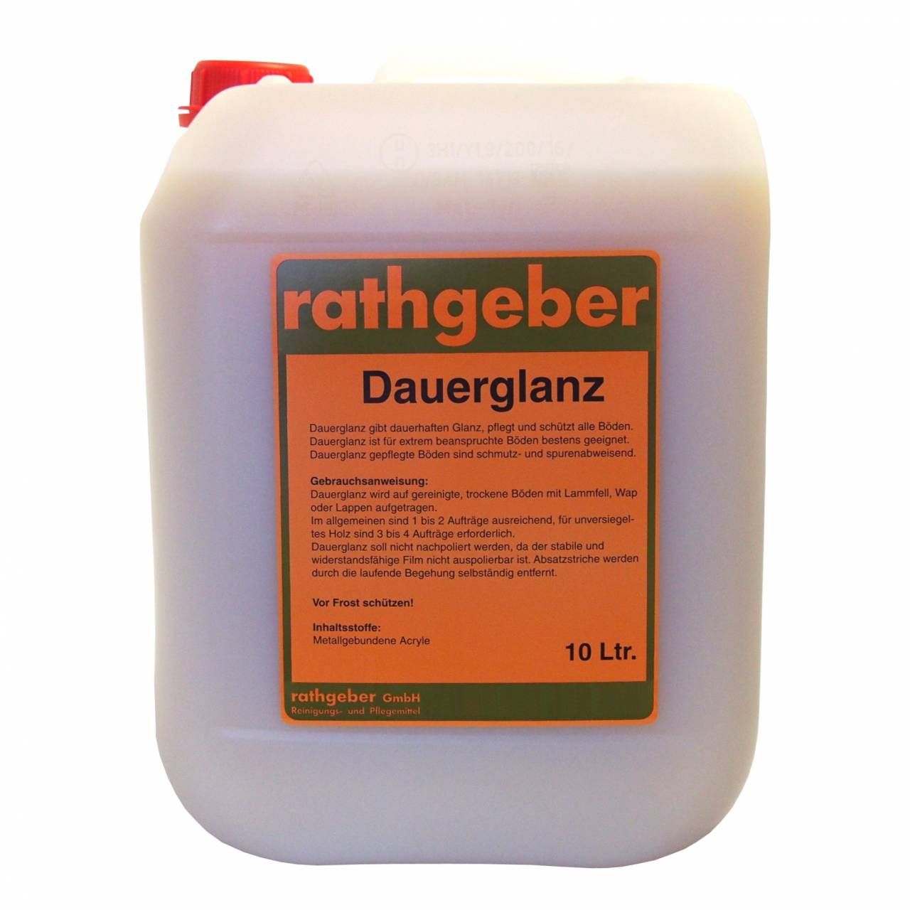 Dauerglanz-Bodenschutz 10,0 l PE-Kanister