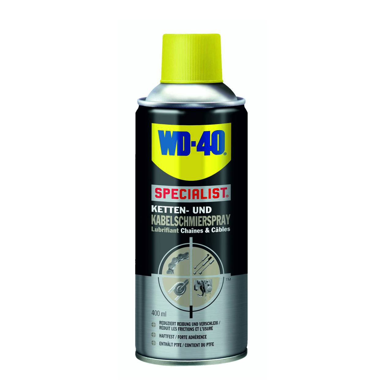 WD-40 Ketten- & Kabel-Schmierspray / 400 ml Spraydose