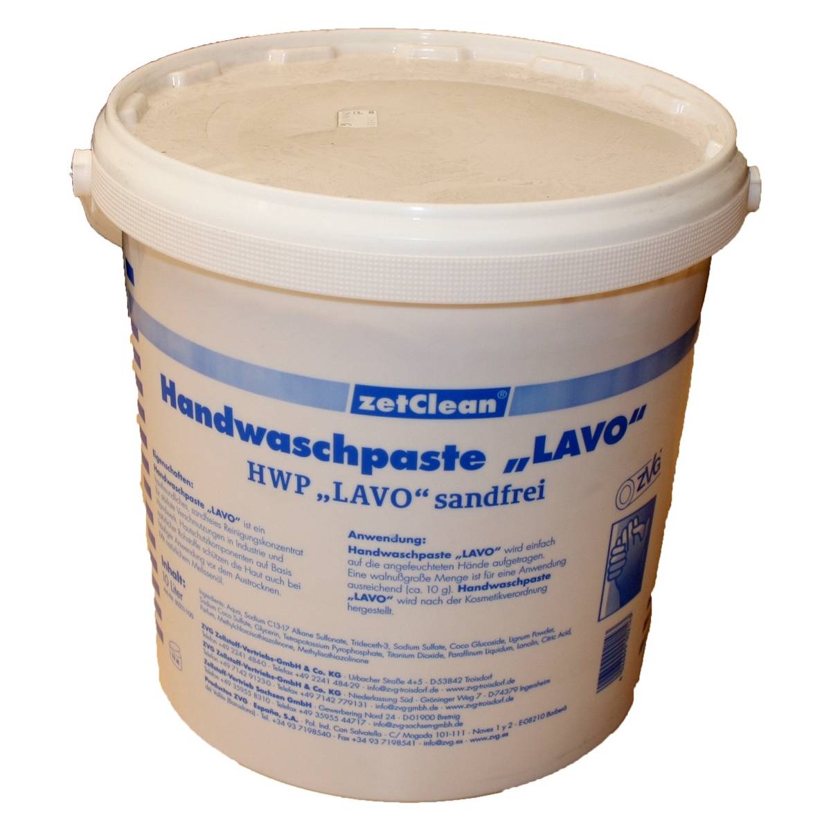 Handwaschpaste, ohne Sand / Eimer a 10,0 Liter