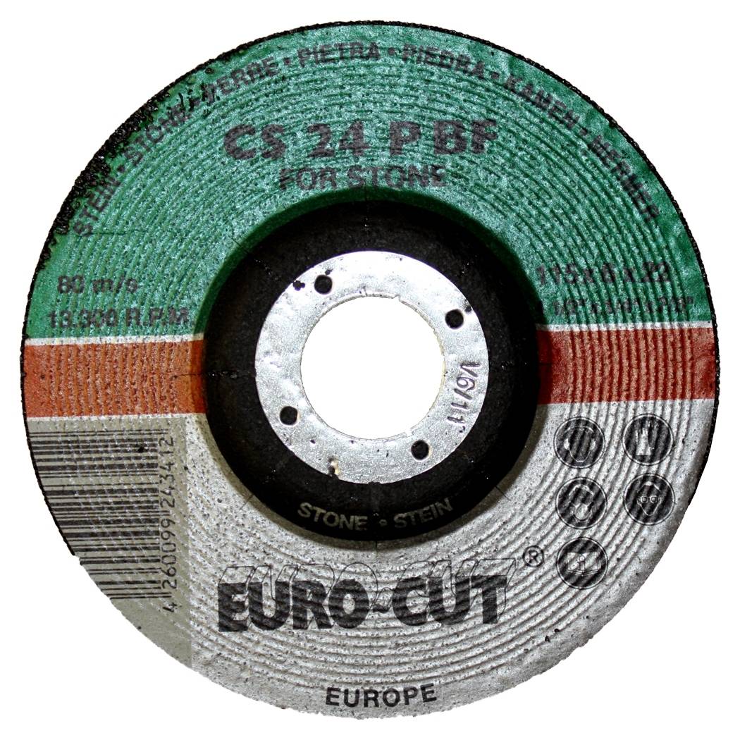 Schruppscheibe Stein 'Euro-Cut' Ø 115 x 6 x 22,2 mm