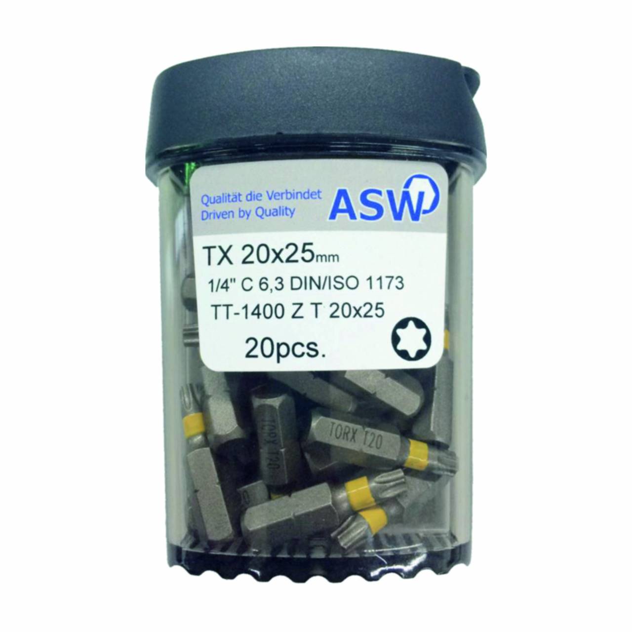 Schraubklingen / Bitbox 'ASW' TX-10 / Dose a 20 Stück