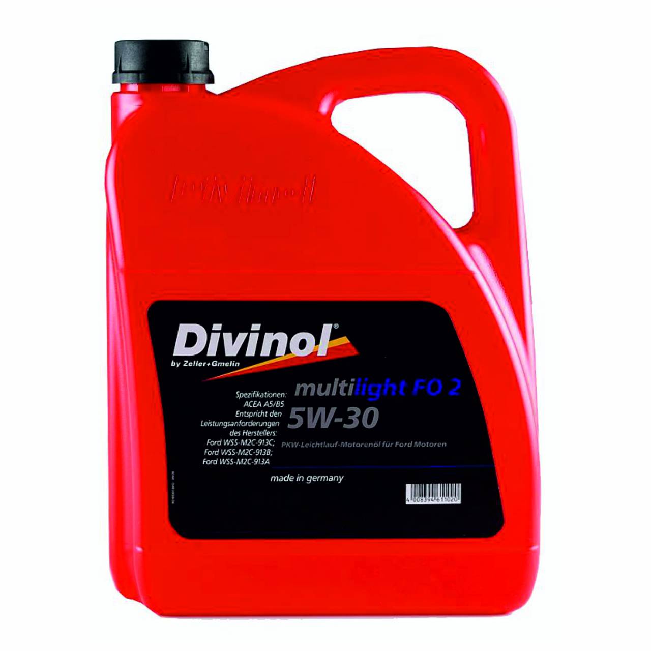 Motorenöl &#039;Divinol&#039; Multilight FO2 5W-30 / 5,0 Liter Kanister