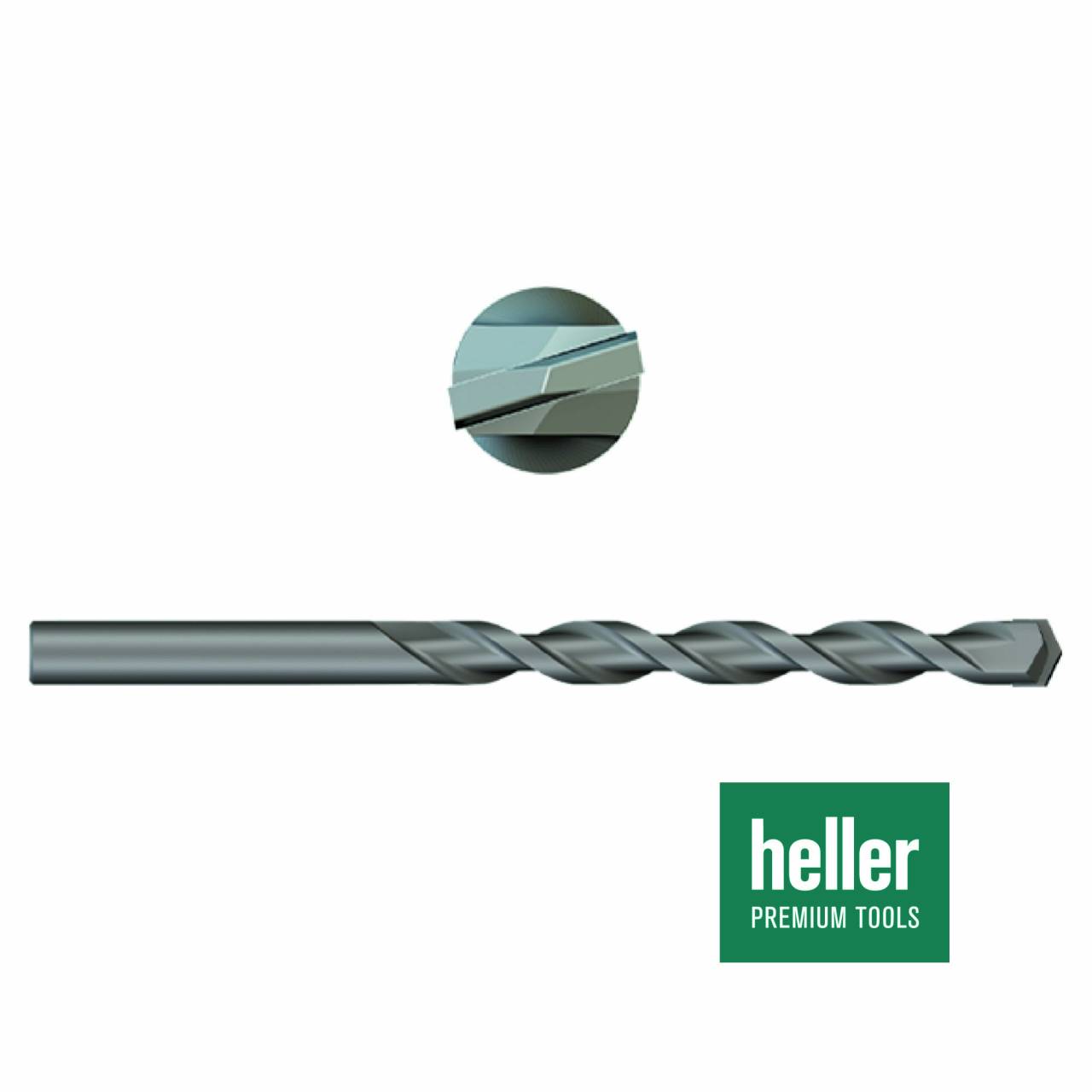 Betonbohrer 'Heller®' Ø 6 x 60 x 100 mm