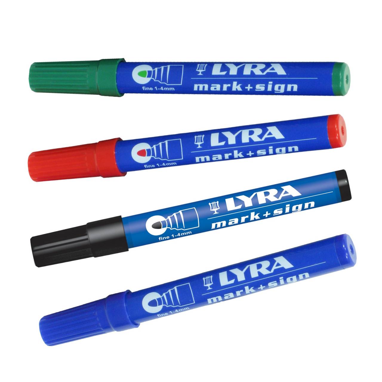 LYRA® Permanentmarker, versch. Spitzengrößen und Farben