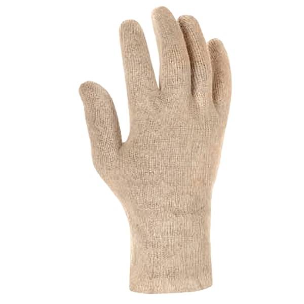 Baumwolltrikot-Handschuhe, Unterziehhandschuhe Kat.1 Gr.10