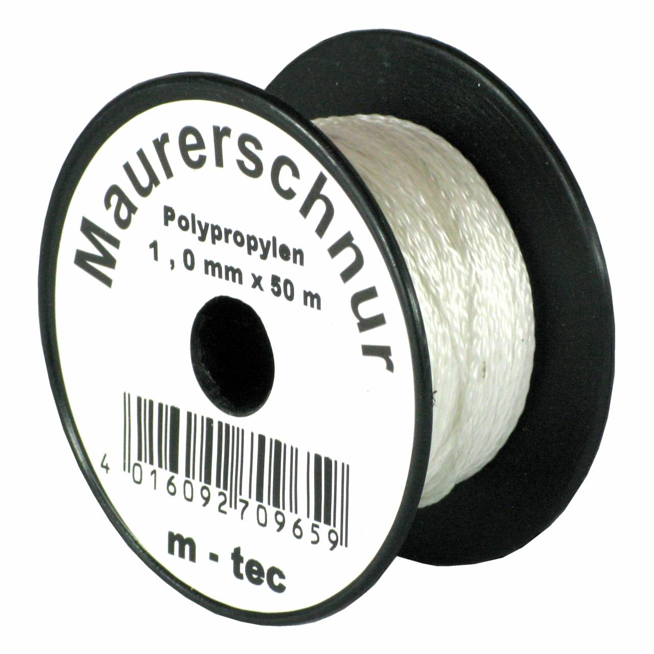 Lot-Maurerschnur 100 m x Ø 2,0 mm Weiss