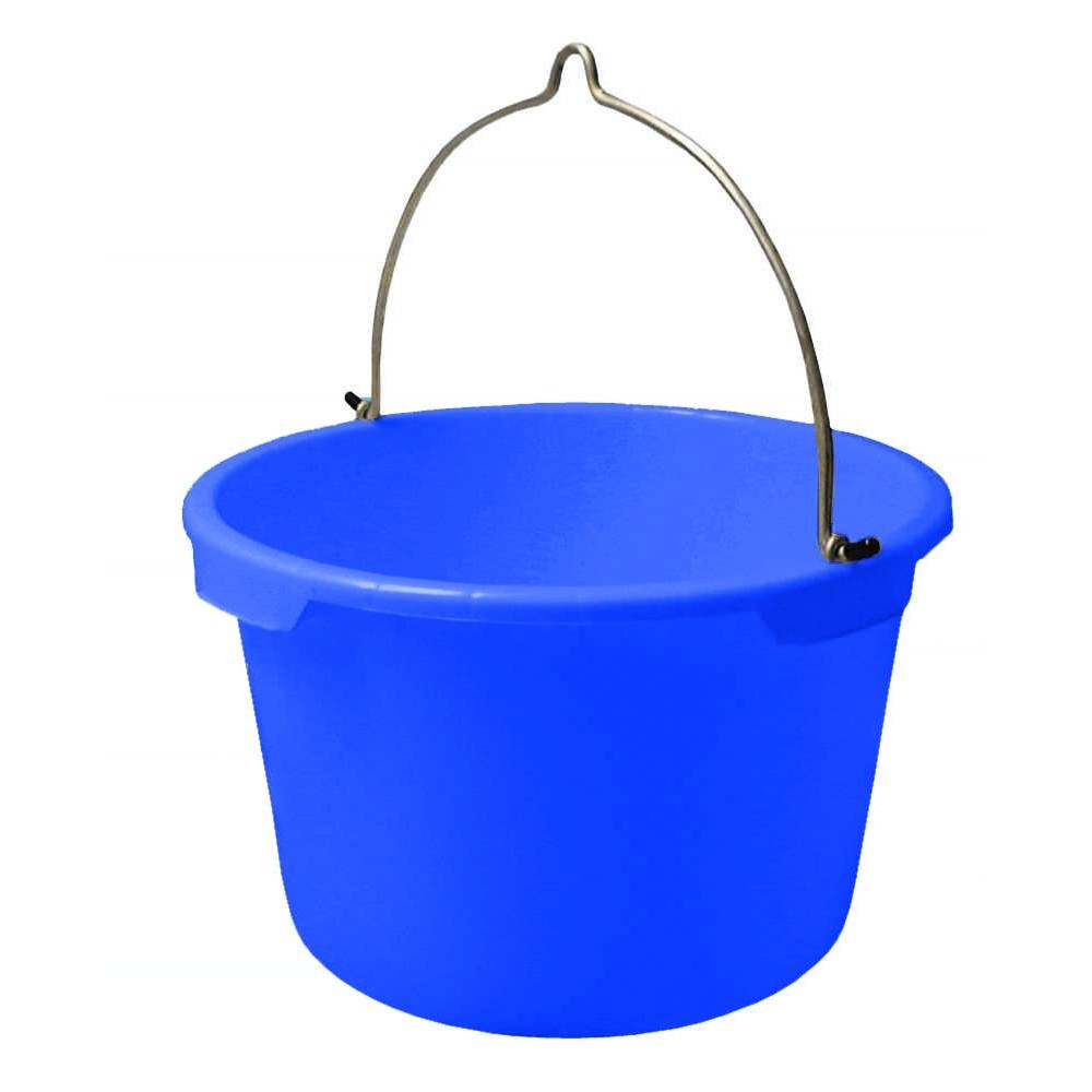 Mörtel-Kübel 40,0 l, Ø 51,5 cm, 'Profi', blau, kranbar