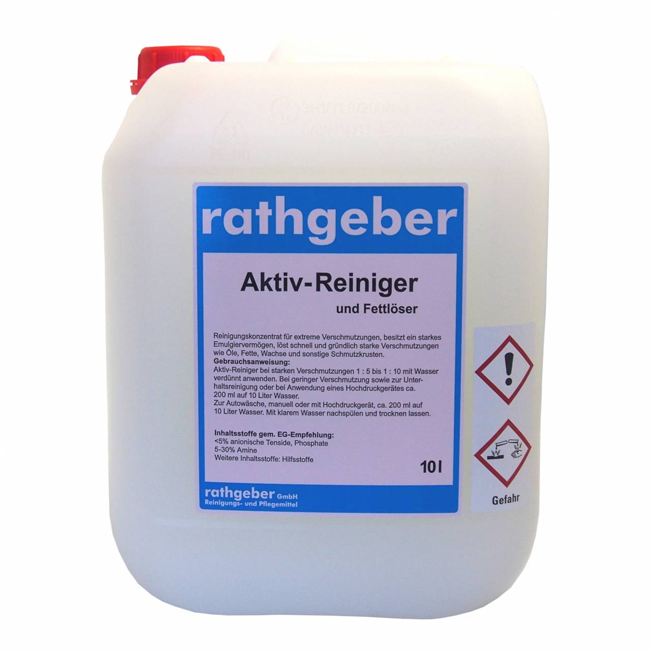 Aktiv-Reiniger / Fettlöser 10,0 l PE-Kanister