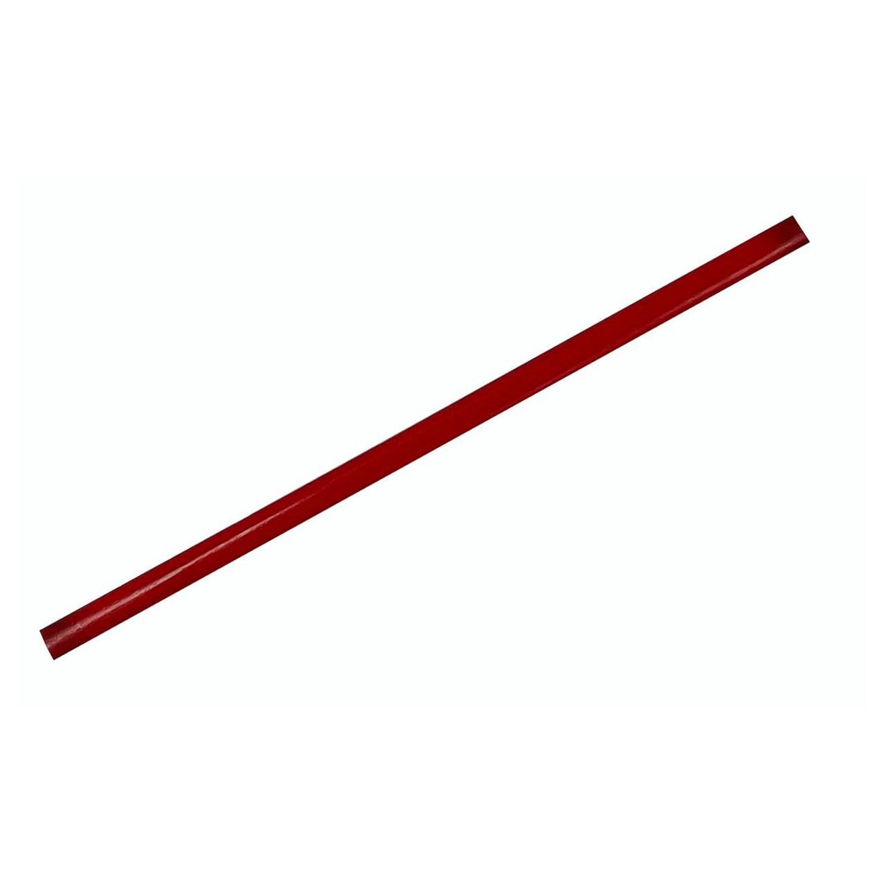 Zimmermannsbleistift rot, oval 250 mm